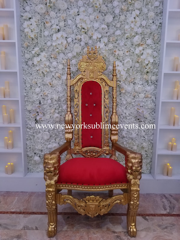 Throne Chairs (King & Queen ) – JV Party Rentals